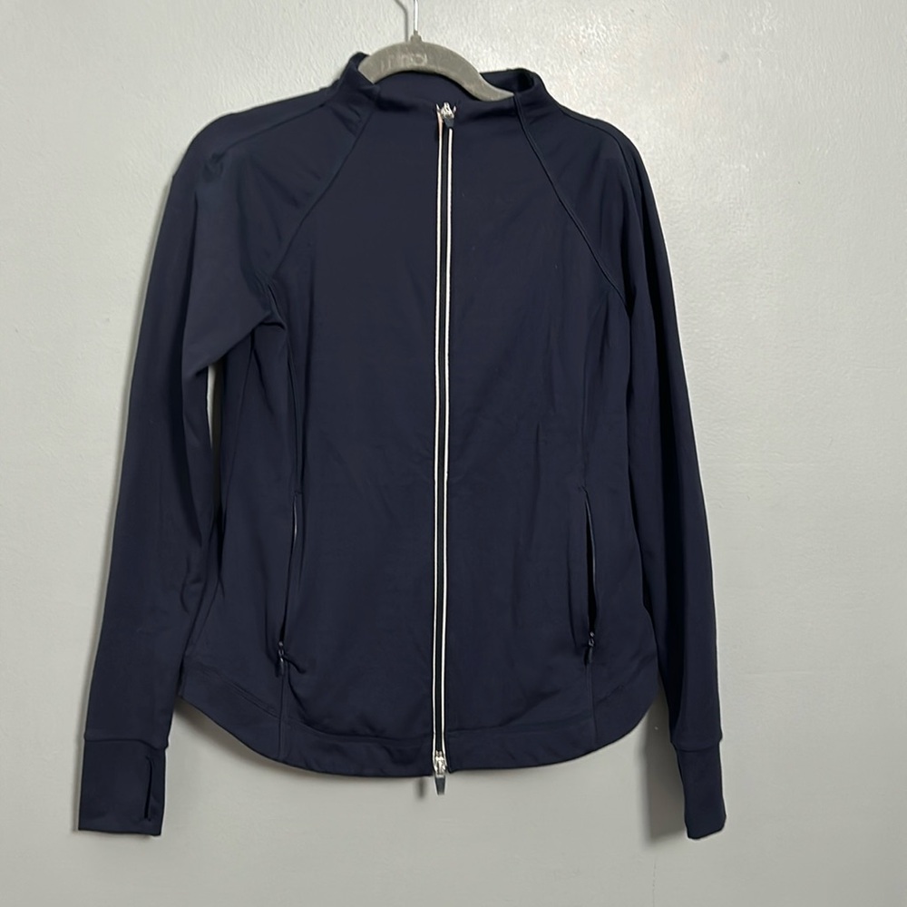 Performance Interlock Mockneck Jacket Size P- Gen… - image 6